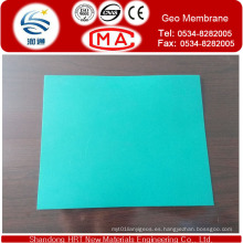 Colores Geomembrana azul, verde, rojo con espesor de 0,15-3,0 mm